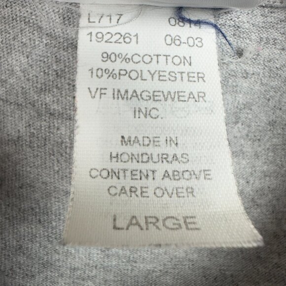 Vtg Chase Authentics Dale Jr T-Shirt Men L Gray Graphic Cotton Budweiser NASCAR - Picture 8 of 8